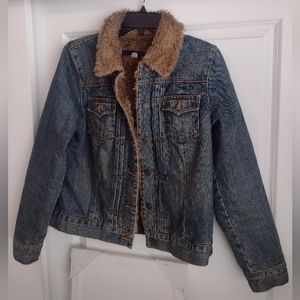 Gap Sherpa Lined Denim Jacket